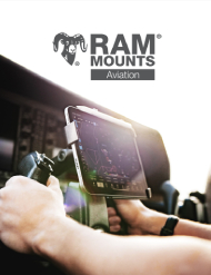 RAM Mounts katalóg držiakov do lietadiel